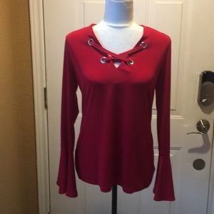 NWOT Michael Kors long sleeve blouse size medium